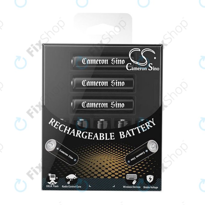 Baterie reîncărcabilă, CameronSino AA, 8 buc, 2200mAh, Ni-MH, 1.2V, –, HQ
