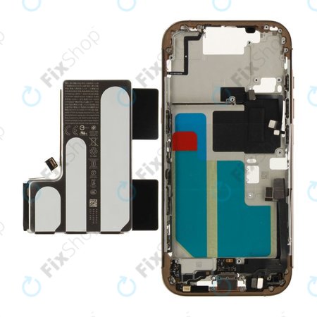 Ramă Mijlocie cu Baterie iPhone 16 Pro | Desert Titanium | ZD076-00691 | Genuine Apple