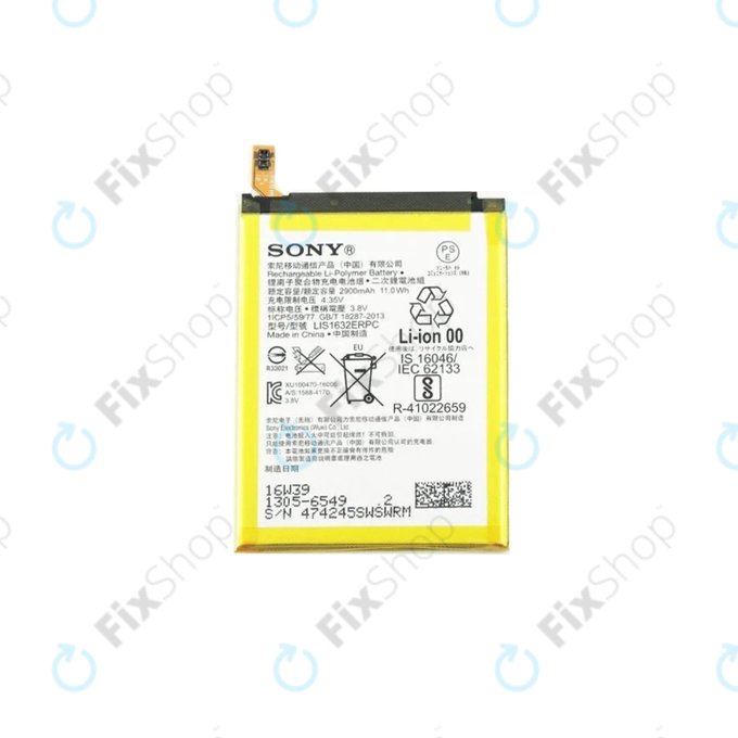 Sony Xperia XZ F8331 - Baterie LIS1632ERPC 2900mAh - 1305-6549 Genuine Service Pack