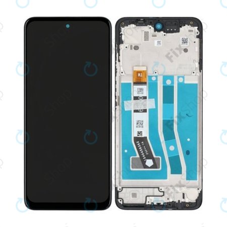Motorola Moto G54 XT2343 - Ecran LCD + Sticlă Tactilă + Ramă (Black) - 5D68C23304 Genuine Service Pack
