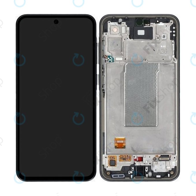 Samsung Galaxy A36 A366E - Ecran LCD + Sticlă Tactilă + Ramă (Awesome Black) - GH82-36841A Genuine Service Pack