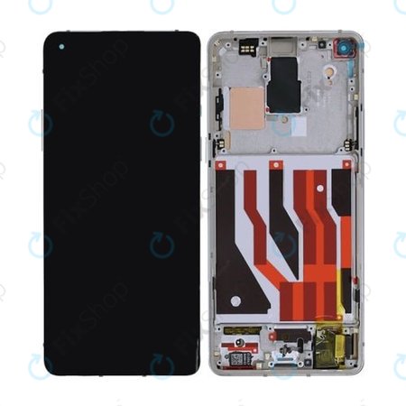 OnePlus 8 - Ecran LCD + Sticlă Tactilă + Ramă (Interstellar Glow) - 2011100174 Genuine Service Pack