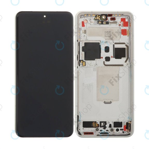 Xiaomi 15 Ultra 5G - Ecran LCD + Sticlă Tactilă + Ramă (White) OLED