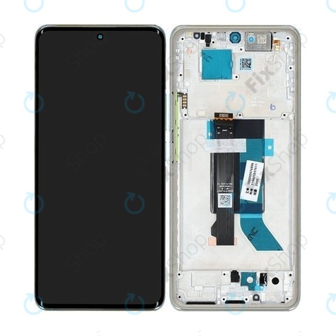 Xiaomi Redmi Note 14 Pro 5G 24090RA29G - Ecran LCD + Sticlă Tactilă + Ramă (Coral Green) - 56002500O1600 Genuine Service Pack
