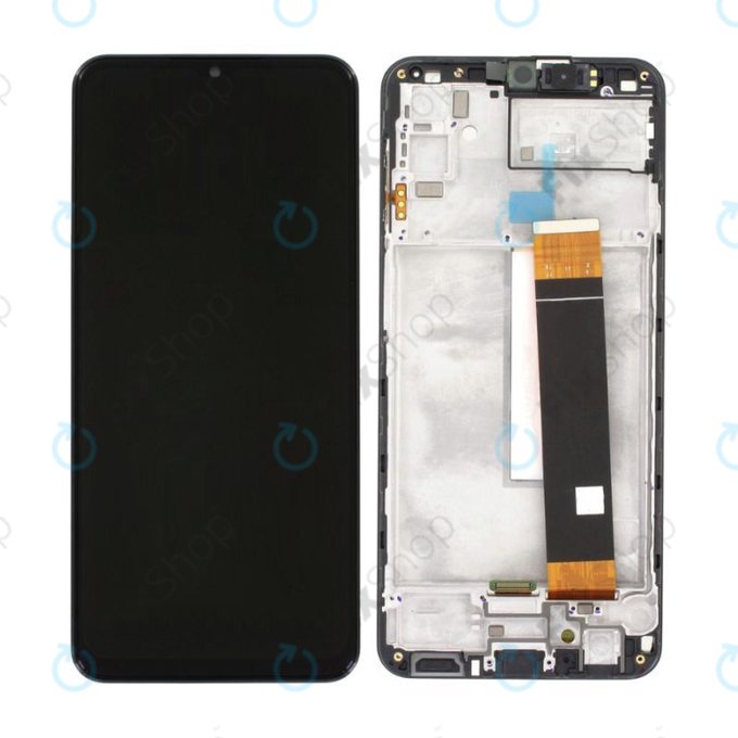 Samsung Galaxy M23 5G M236B - Ecran LCD + Sticlă Tactilă + Ramă (Black) TFT