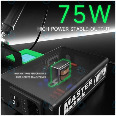 Mechanic T12 Pro - Statie de lipit digitală (Black)