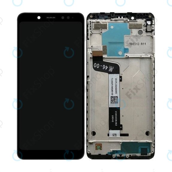 Xiaomi Redmi Note 5 Pro - Ecran LCD + Sticlă Tactilă + Ramă (Black) TFT