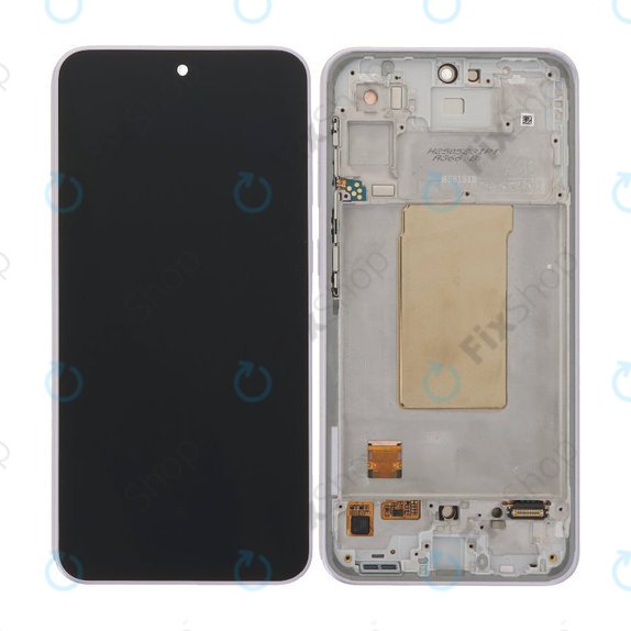 Samsung Galaxy A36 A366E - Ecran LCD + Sticlă Tactilă + Ramă (Awesome Lavender) OLED