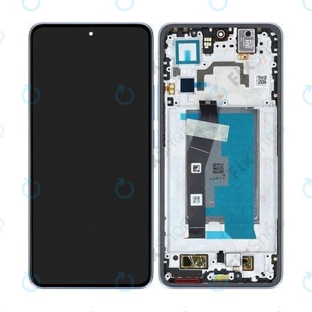 Xiaomi 14T - Ecran LCD + Sticlă Tactilă + Ramă (Titan Blue) - 5600050N12A00 Genuine Service Pack