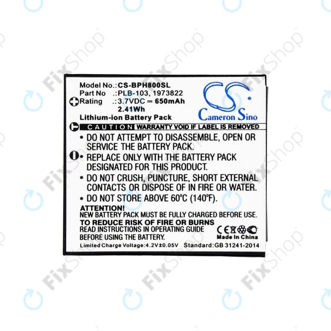 Baterie pentru Bang & Olufsen Beoplay H7, H8, H9, 650mAh, Li-Ion, 3.7V, PLB-103, HQ