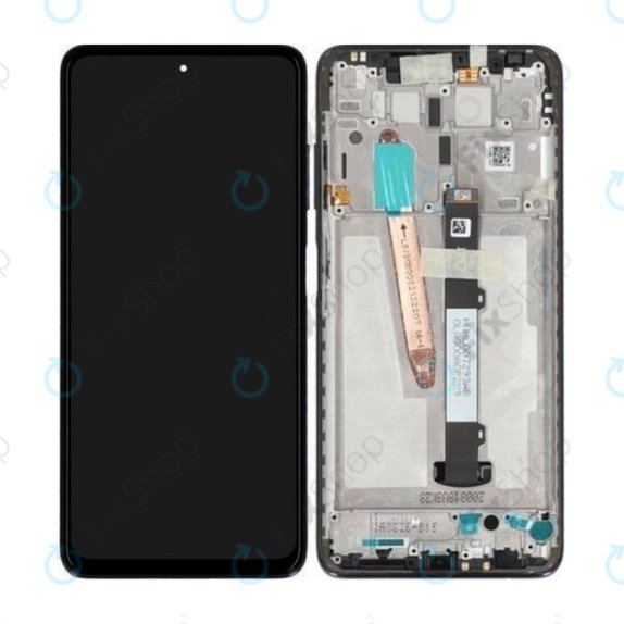 Xiaomi Poco X3 NFC - Ecran LCD + Sticlă Tactilă + Ramă (Shadow Gray) - 560003J20C00 Genuine Service Pack