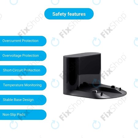 Xiaomi Roborock S5, S5 Max, S6 Pure, S6 MaxV, S7, S7 MaxV, S8, Q7, Q7 Max - Statie de încărcare (Negru)