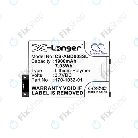 Amazon Kindle 3, 3 Wi-fi, 3G, Graphite - Baterie 170-1032-01, S11GTSF01A 1900mAh HQ