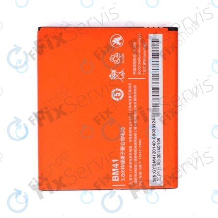 Xiaomi Redmi 1S - Baterie BM41 2050mAh