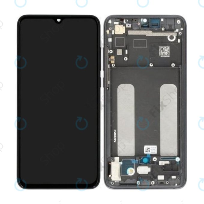 Xiaomi Mi 9 Lite - Ecran LCD + Sticlă Tactilă + Ramă (Onyx Grey) - 560610118033, 5600030F3B00 Genuine Service Pack
