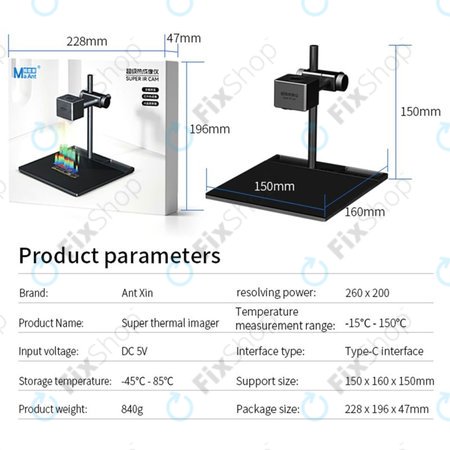 MaAnt 3D Super IR Cam - Termokamera
