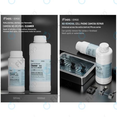 iFixes iS900 - Curățător de obiective pentru cameră - 1000ml