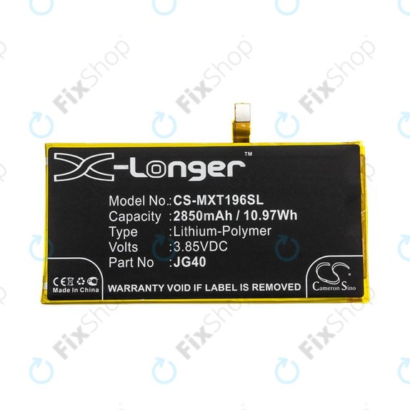 Baterie pentru Motorola Moto G7 Plus, G7 Plus DS, 2850mAh, Li-Pol, 3.85V, JG40, HQ