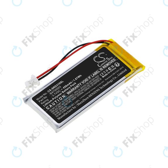 Baterie pentru Cardo Q1, Q3, 450mAh, Li-Pol, 3.7V, BAT00003, HQ