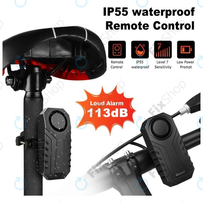 Alarmă Fără Fir Împotriva Hoților cu Telecomandă