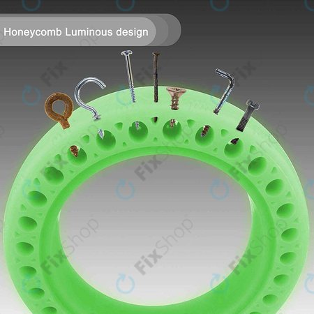 Xiaomi Mi Electric Scooter 1S, 2 M365, Essential, Pro, Pro 2 - Anvelopă Durabilă Completă Tubeless (Green Fluorescent)