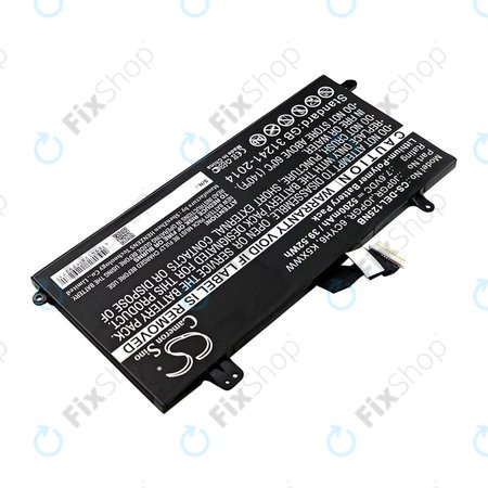 Baterie pentru Dell Latitude 5290, Latitude 12 5285, 5200mAh, Li-Pol, 7.6V, J0PGR, HQ