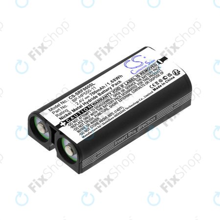 Baterie pentru Sony MDR, BP-HP550-11, Ni-MH, 2.4V, 700mAh, HQ