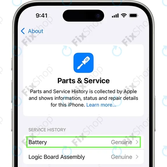 Baterie pentru iPhone 15 Pro | 661-35694 | 3274mAh | Genuine Apple