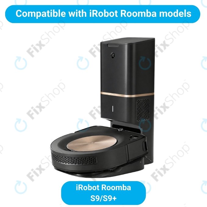 Set de piese de schimb pentru iRobot Roomba S9, S9+ (1 pereche de perii principale, 2x Filter, 2x Perie laterală)