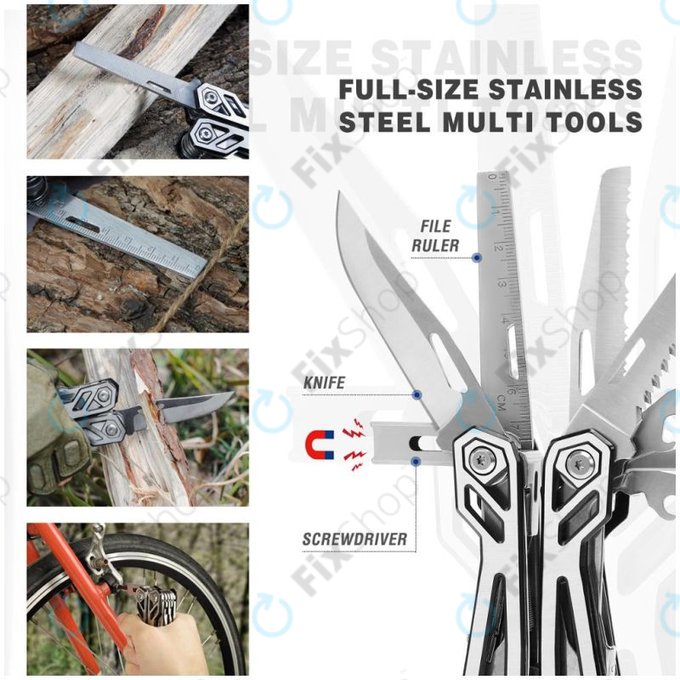 Mossy Oak - Clește multifuncțională din oțel inoxidabil 21in1