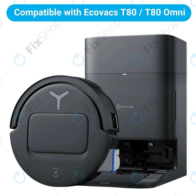 Set de piese de schimb pentru Ecovacs T80 Omni, T80 (2x Perie principală, 4x Filter, 4x Perie laterală, 4x Mop, 4x Sac de praf)