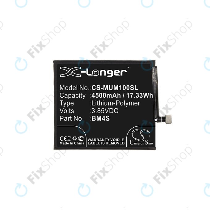Xiaomi Redmi 10X - Baterie BM4S 4500mAh HQ