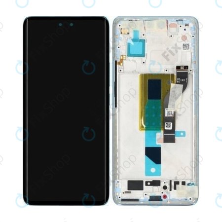 Xiaomi 13 Lite - Ecran LCD + Sticlă Tactilă + Ramă (Lite Blue) - 5600040L9S00 Genuine Service Pack