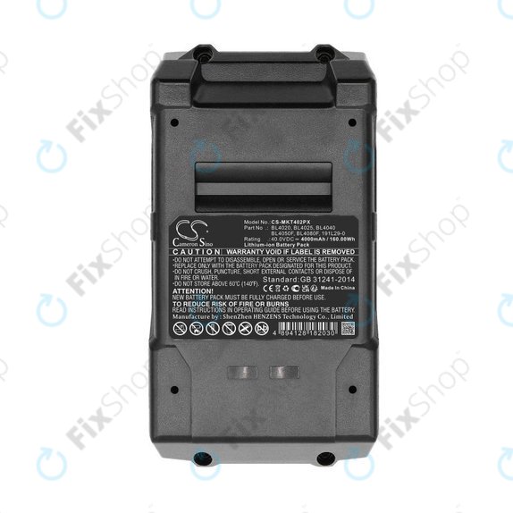 Baterie pentru Makita Cf001g, Ga005g, 4000mAh, Li-Ion, 40V, BL4020, HQ