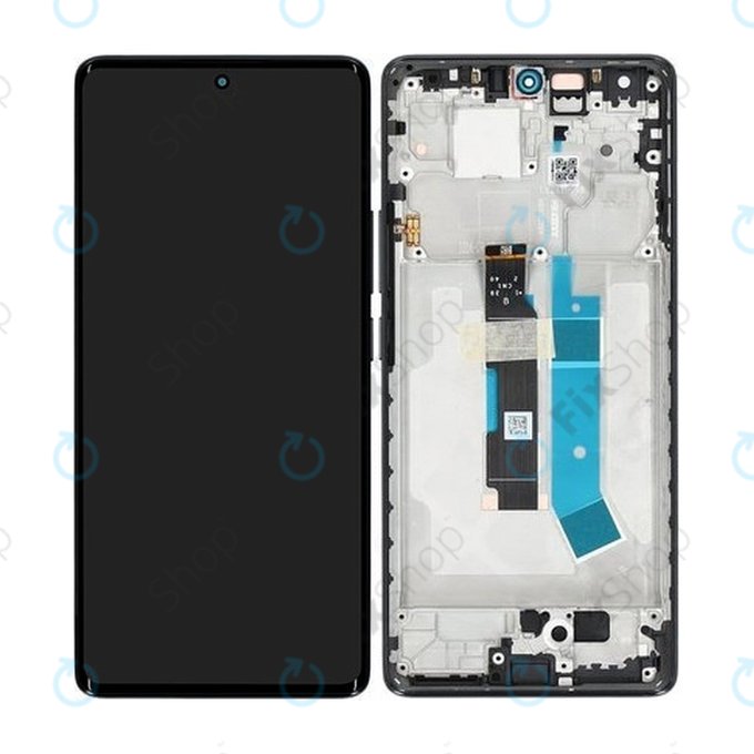 Xiaomi Redmi Note 14 Pro 4G 24116RACCG - Ecran LCD + Sticlă Tactilă + Ramă (Midnight Black) - 560003000O600 Genuine Service Pack