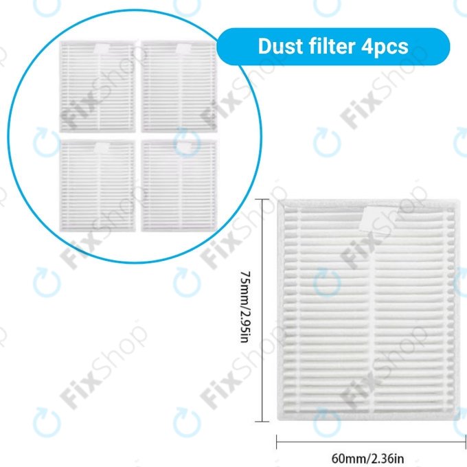 Xiaomi Roborock Q7 M5, Q7 M5+, Q7 L5, Q7 L5+ - Set complet