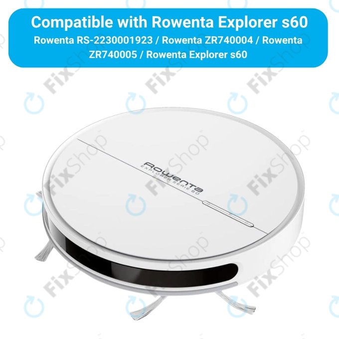 Set de piese de schimb pentru Rowenta Explorer s60 (1x Perie principală, 2x Filter, 4x Perie laterală, 2x Mop)