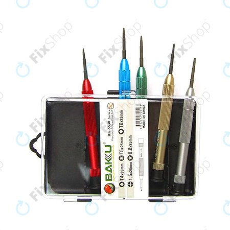 Baku BK-5530 - Set de șurubelnițe pentru Service Laptop (5buc)
