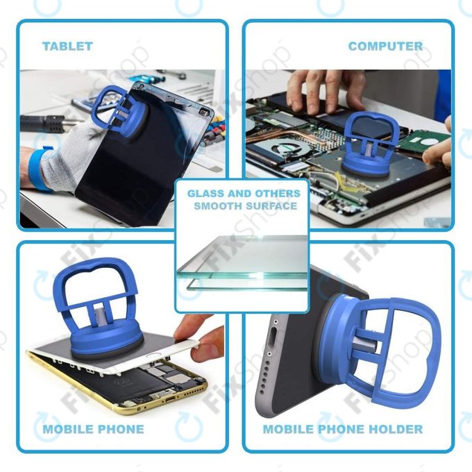 Ventuză Fixă pentru Dispozitive de Deschidere (Plastic, Cauciuc)