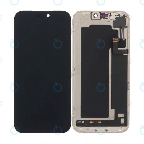 Ecran pentru iPhone 17 Pro Max, Sticlă tactilă cu ramă, Refurbished