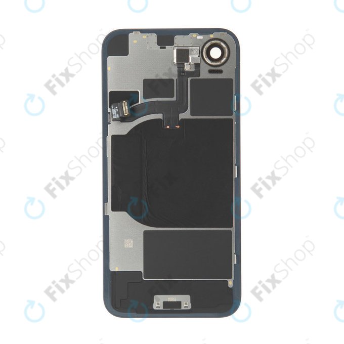 Sticlă Carcasă Spate pentru iPhone 16e | Black | 661-49429 | Genuine Apple