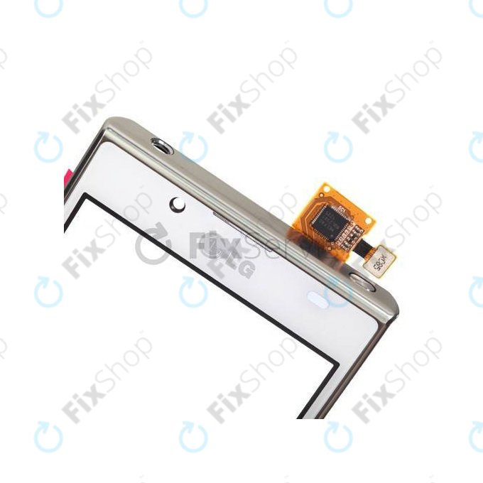 LG Optimus L7 P700 - Ramă Mijlocie (White) - ACQ85922101 Genuine Service Pack