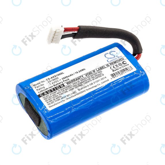 Baterie pentru Anker Soundcore Boost, 2600mAh, Li-Ion, 7.4V, 2S18650, HQ