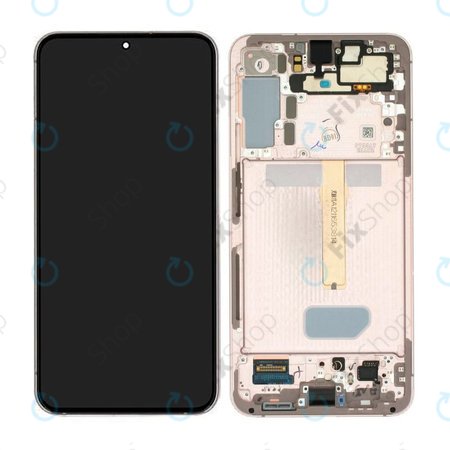 Samsung Galaxy S22 Plus S906B - Ecran LCD + Sticlă Tactilă + Ramă (Violet) - GH82-27500F, GH82-27501F Genuine Service Pack