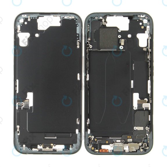 Ramă Mijlocie cu Baterie iPhone 15 | Black | ZD076-00669 | Genuine Apple