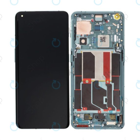 OnePlus 10 Pro NE2210 NE221 - Ecran LCD + Sticlă Tactilă + Ramă (Emerald Forest) OLED