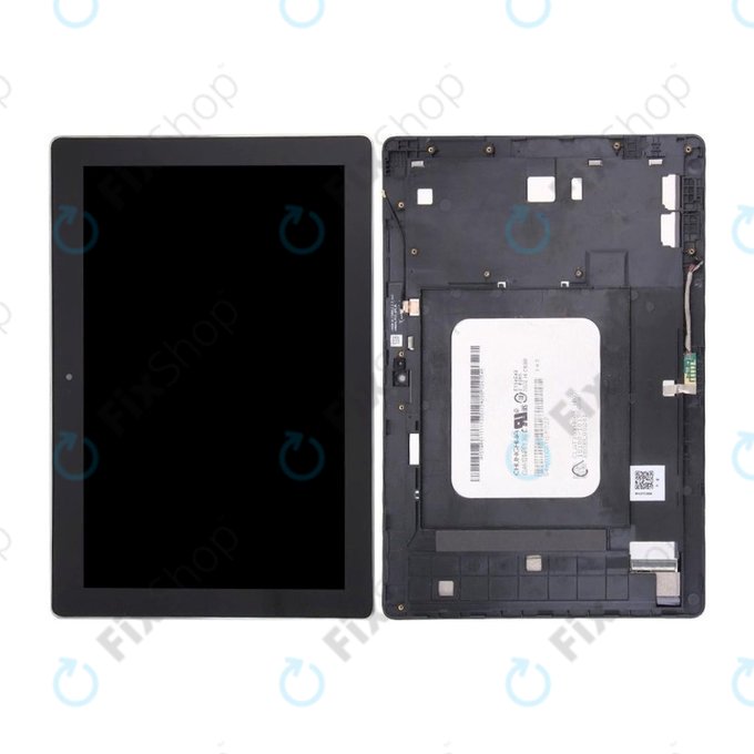 Asus ZenPad 10 Z300C, Z300CT, Z300CX, ZD300C - Ecran LCD + Sticlă Tactilă + Ramă (Black) - 90NP0222-R20010 Genuine Service Pack