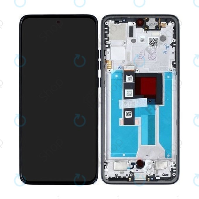 Motorola Edge 50 Neo - Ecran LCD + Sticlă Tactilă + Ramă (Grisaille) - 5D68C28683 Genuine Service Pack