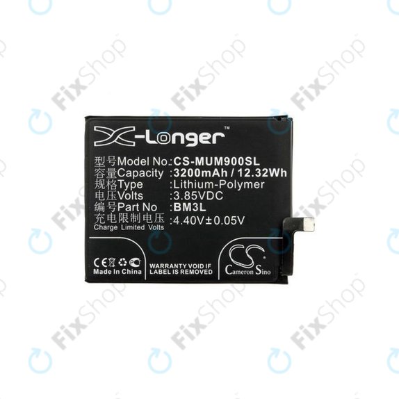Xiaomi Mi 9 - Baterie BM3L 3200mAh HQ