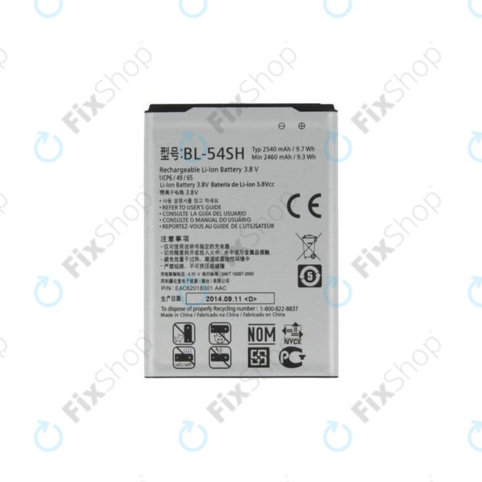 LG G3 S D722, L90 D405, Bello - Baterie BL-54SH 2540mAh